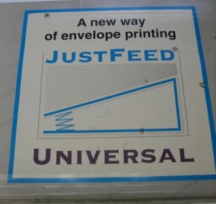 Justfeed JustFeed Universal Druckmaschinenzubehör und Ersatzteile – RESALE