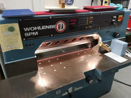 Wohlenberg WP 76 SPM Schneidemaschinen – RESALE