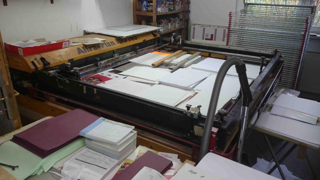 Thieme AlfraPlan 100×140 Siebdruck, Flexo- und Tiefdruck