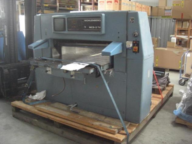 Wohlenberg 115 MCS-2 TV Schneidemaschinen