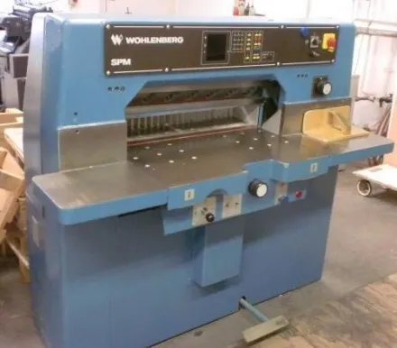 Wohlenberg WP 76 SPM Schneidemaschinen – RESALE
