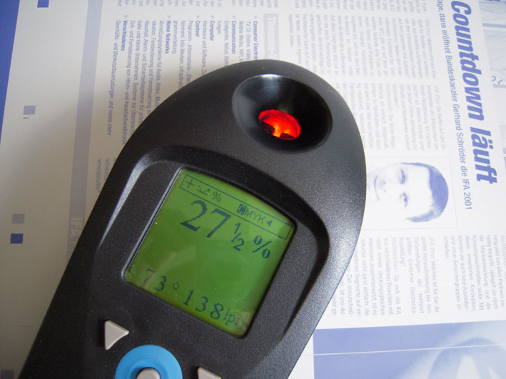 X-rite Centurfax CCDot 4 Meßgeräte und Qualitätssicherung