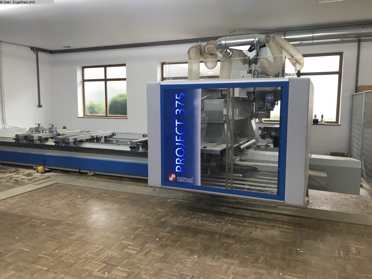 MASTERWOOD Project 385 WL,Allround, Video CNC-Bearbeitungszentrum Fenster u. Türen