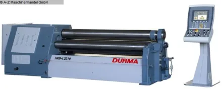 Durma HRB-4 2020 4-Walzen - Blechbiegemaschine – RESALE