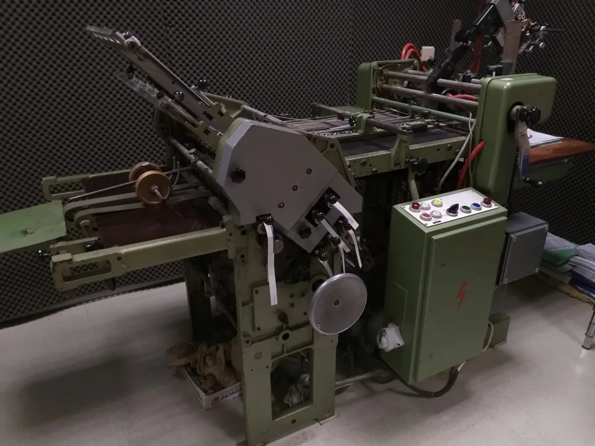 Herzog Heymann M3 + S18 Falzmachine