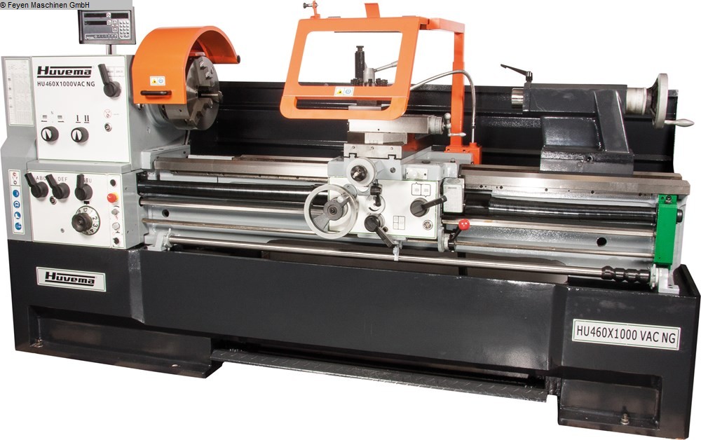 HUVEMA HU 460 x 1000 VAC NG Leit- und Zugspindeldrehmaschine