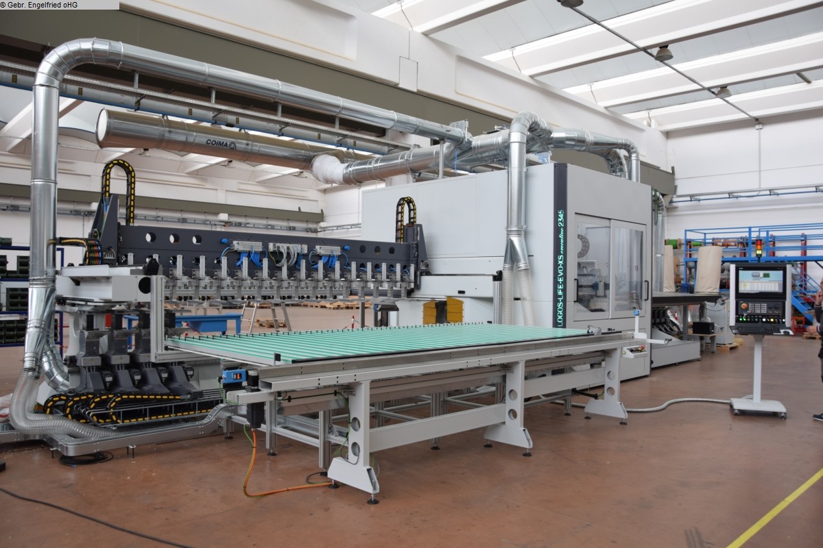 WORKING PROCESS Logos Life Evo XS Video CNC-Bearbeitungszentrum Fenster u. Türen