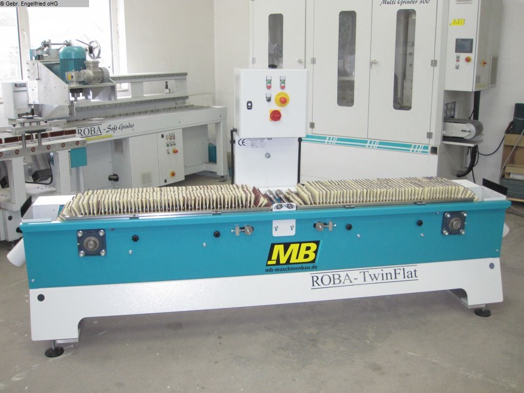 MB Roba Twin Flat -Video- Schleifmaschine