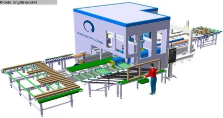 Working Process Fensteranlage  -Video- CNC-Bearbeitungszentrum Fenster u. Türen – RESALE
