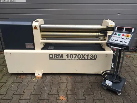 Ostas 1070 x 130 OMR-S Blechbiegemaschine - 3 Walzen – RESALE