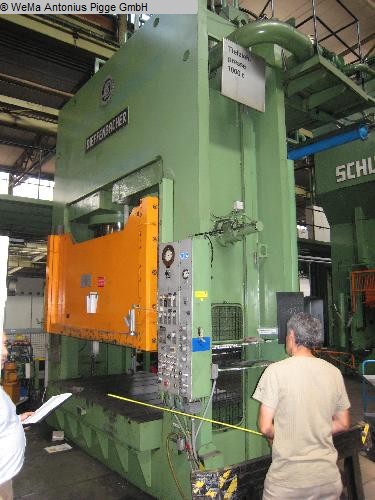 Dieffenbacher PO 2000 (1000) Doppelständerpresse - Hydraulisch – RESALE