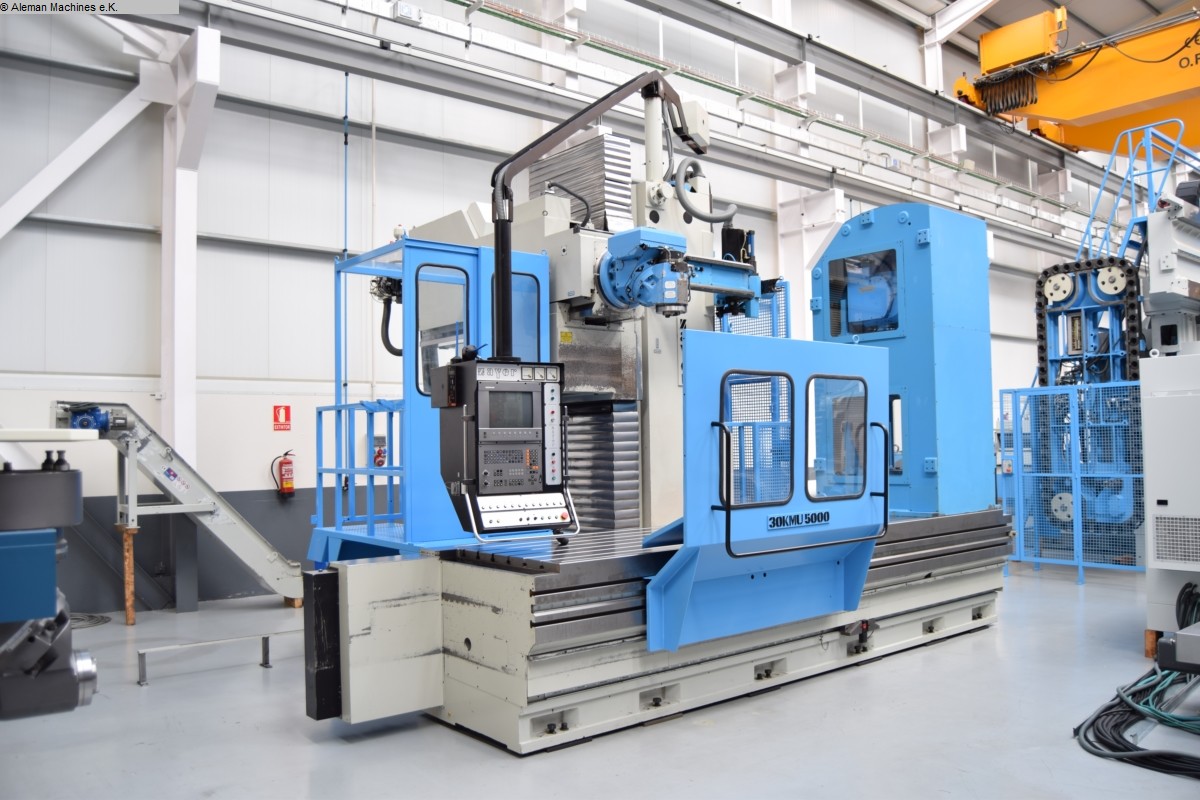 ZAYER 30 KMU-5000 Fahrständerfräsmaschine