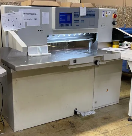 Wohlenberg cut-tec 92 Schneidemaschinen – RESALE