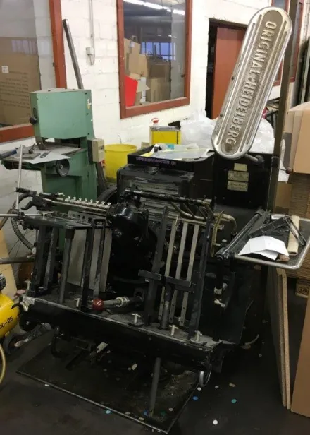 Heidelberger Druckmaschinen OHT – TS Buchdruck – RESALE