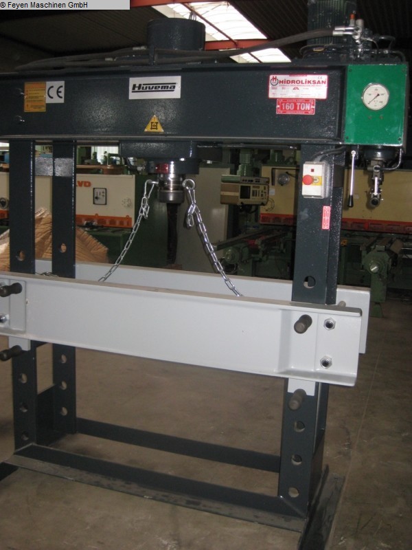 HUVEMA HU 160 MMH Werkstattpresse - hydraulisch