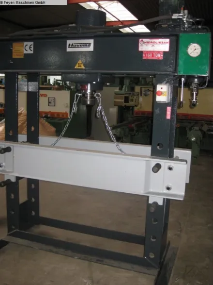 Huvema HU 160 MMH Werkstattpresse - hydraulisch – RESALE