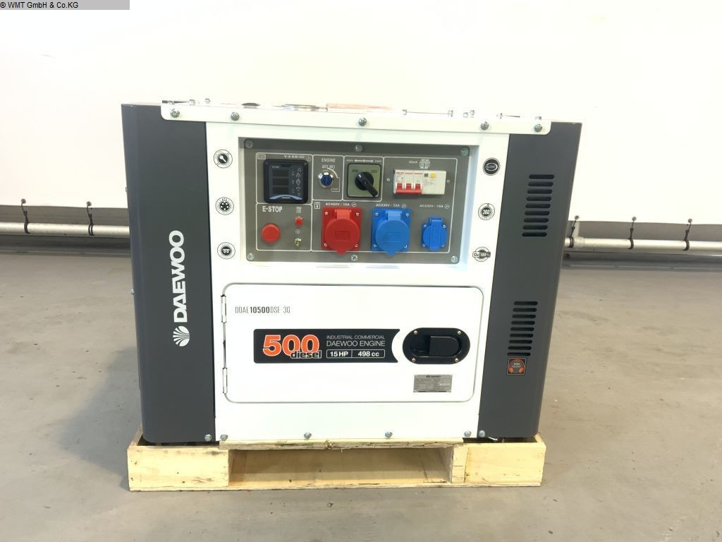 DAEWOO DDAE10500DSE-3G Generatoren