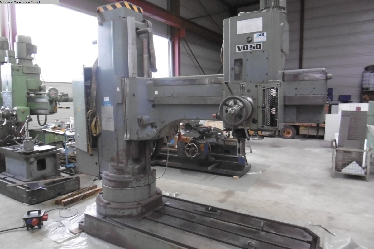 TOS / MAS VO 50 Radialbohrmaschine