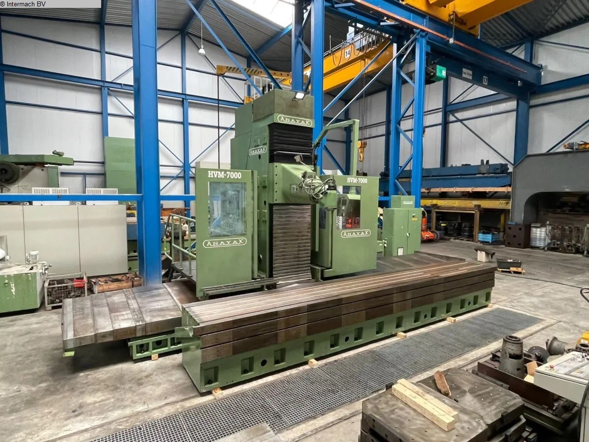 ANAYAK HVM 7000 Bettfräsmaschine - Universal