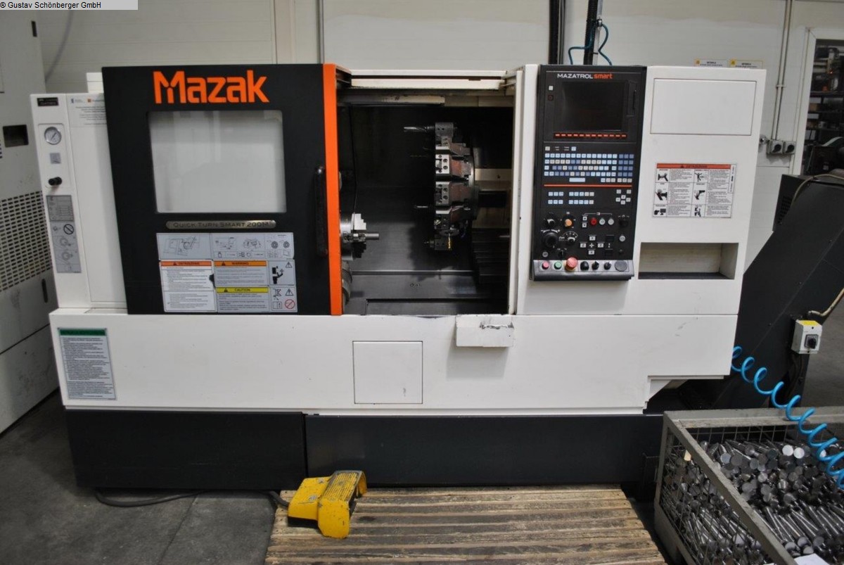 MAZAK QT Smart 200M CNC Drehmaschine - Schrägbettmaschine