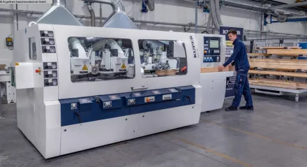 Kuper SWT XL-6 Fenster, CNC-Spindeln Vierseitenhobelmaschine – RESALE