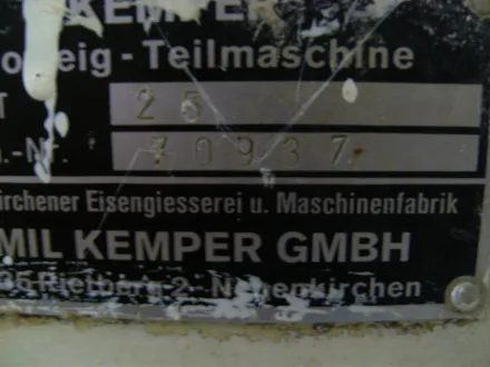 Kemper Imperator T 25 BE Brotherstellung Teigteilmaschinen – RESALE