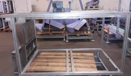Transnorm 1640-1000 90° elektromechanischer Fördergut-Abschieber – RESALE