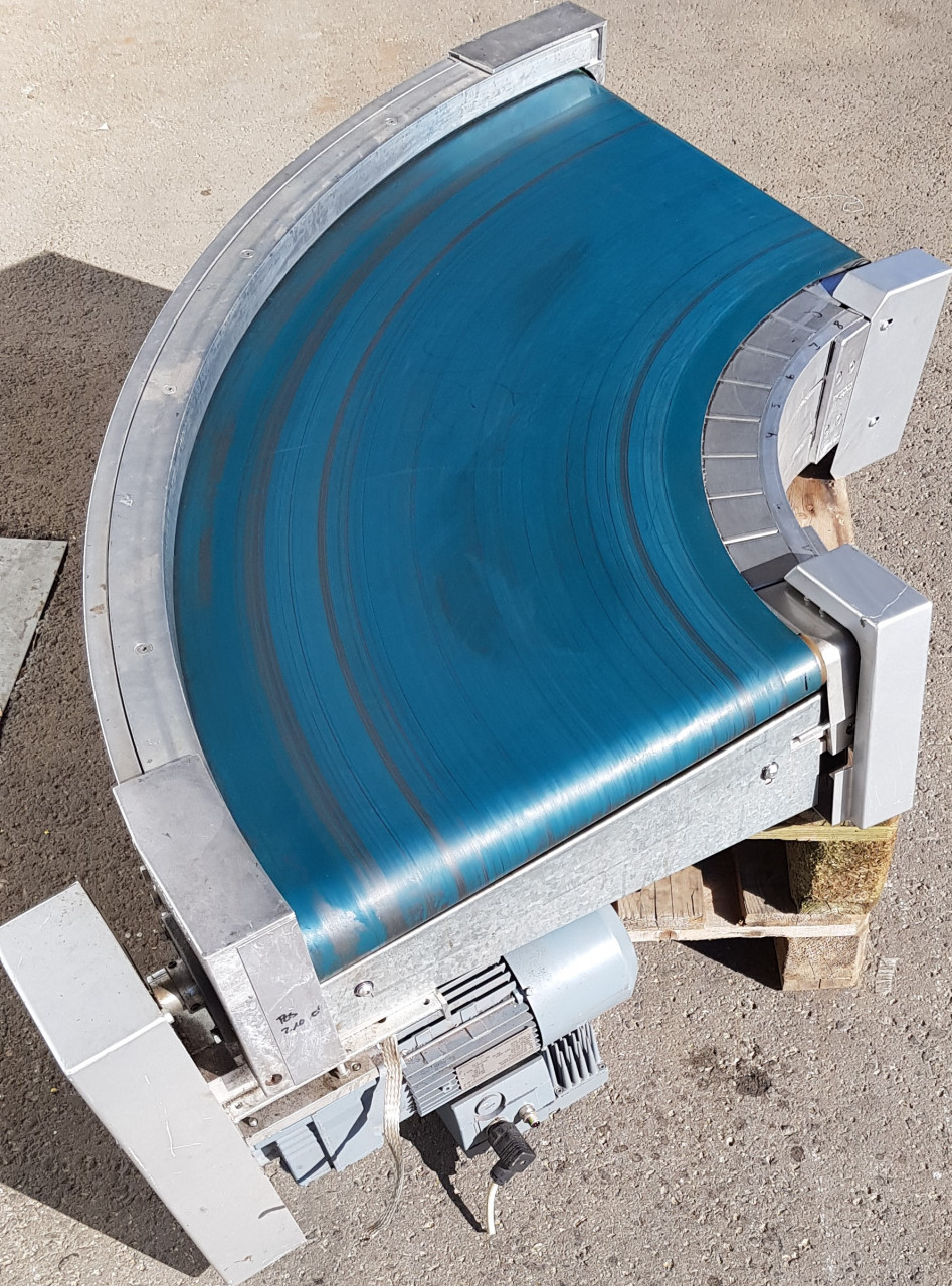 Transnorm GKF 1703-775-550 IR600 Gurtkurvenförderer Helix Spirale 85° links