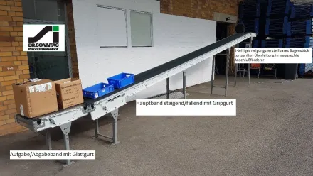 Dematic 9827-500-400 Gurtförderer Gurtband Förderband – RESALE