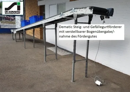 Dematic 7872-500-400 Gurtförderer Gurtband Förderband – RESALE