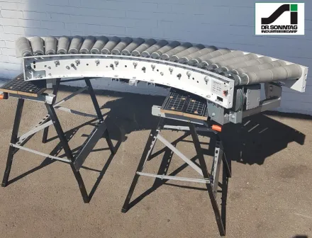 Dematic 500-430 IR765 Rollenkurvenförderer 90° Rollenkurve – RESALE