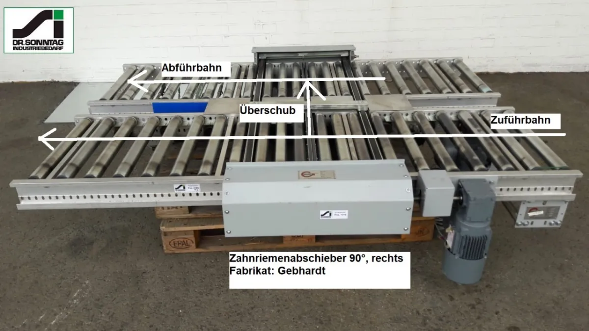 Gebhardt Zahnriemenabschieber 90° gerade + rechts