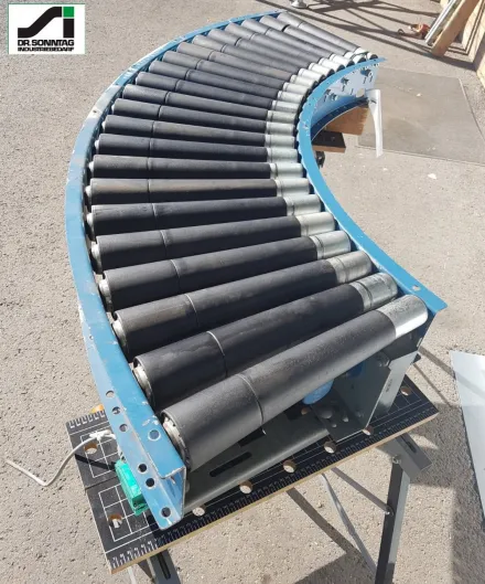 Dematic 500-440 IR765 Rollenkurvenförderer 90° rechts Rollenkurve – RESALE