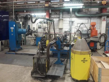 N/A autom. Schweisstation mit Positionierer – RESALE