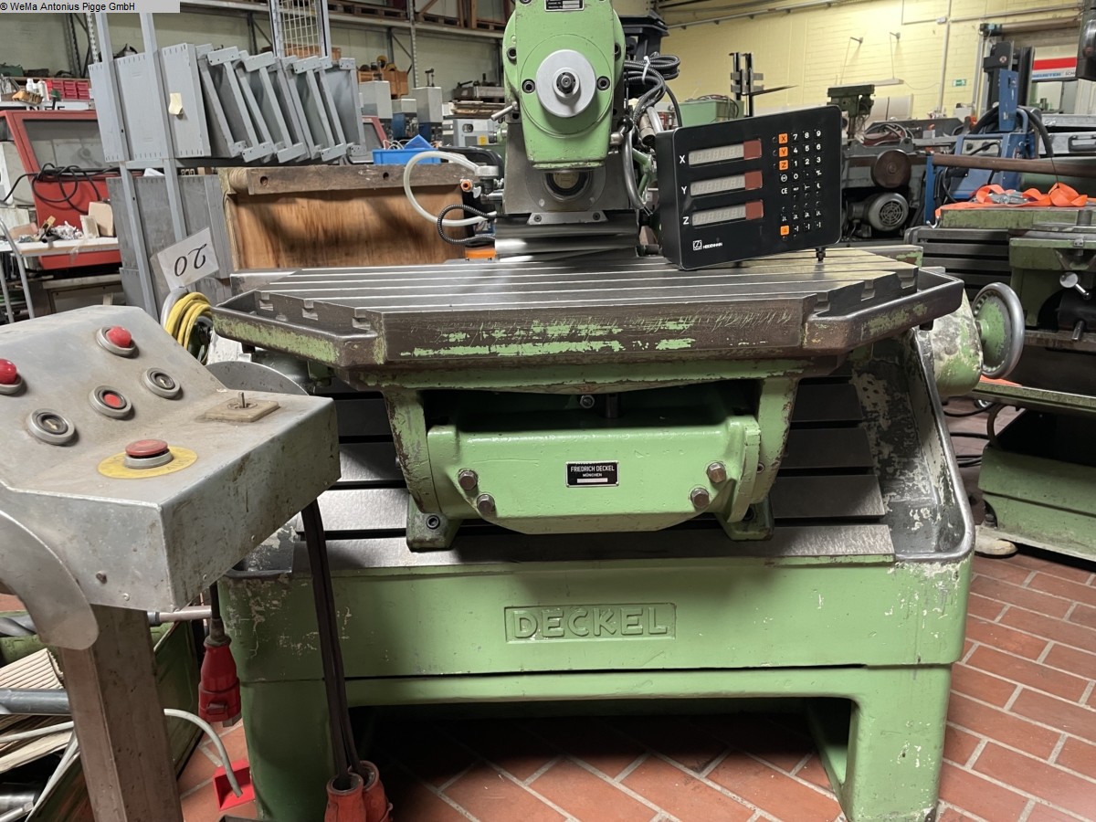 DECKEL FP2 LB Werkzeugfräsmaschine - Universal