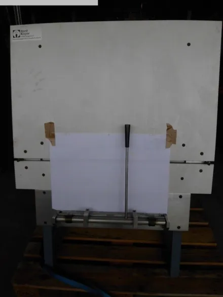Kieper P 425 B Plattenstanze und Plattenabkanter – RESALE