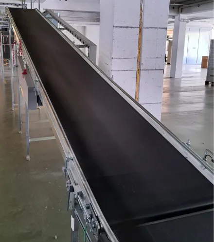 Transnorm 6000+3800-600-500 Steigband Gefälleband Gurtförderer Gurtband Förder – RESALE