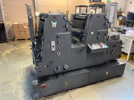 Heidelberg GTOZP 52 +Version 2 Farben / Druckwerke – RESALE