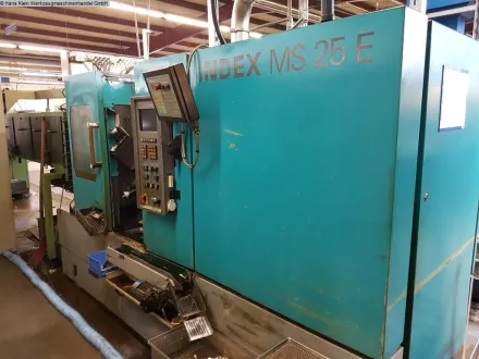 Index MS 25 E Mehrspindelstangenautomat – RESALE
