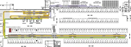 Dematic Komplettanlage 84180mm Kommissionier Anlag – RESALE