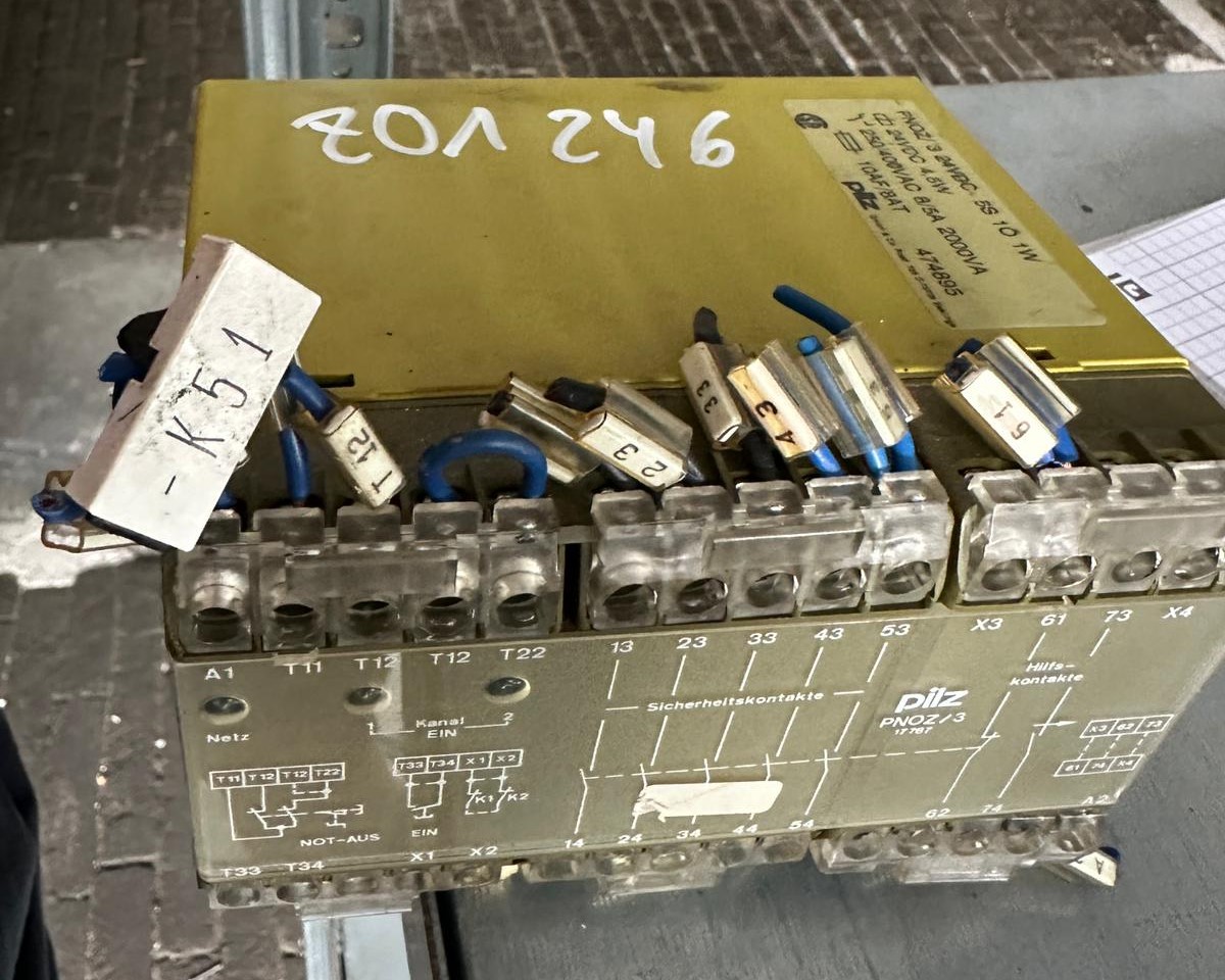 PILZ PNOZ 3 24VDC 5S 1Ö Ersatzteile
