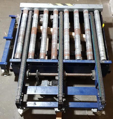 Ami 90° 1750-1397-1262-1100 Paletten Umsetzer Transfer Rollenbahn Ketten – RESALE