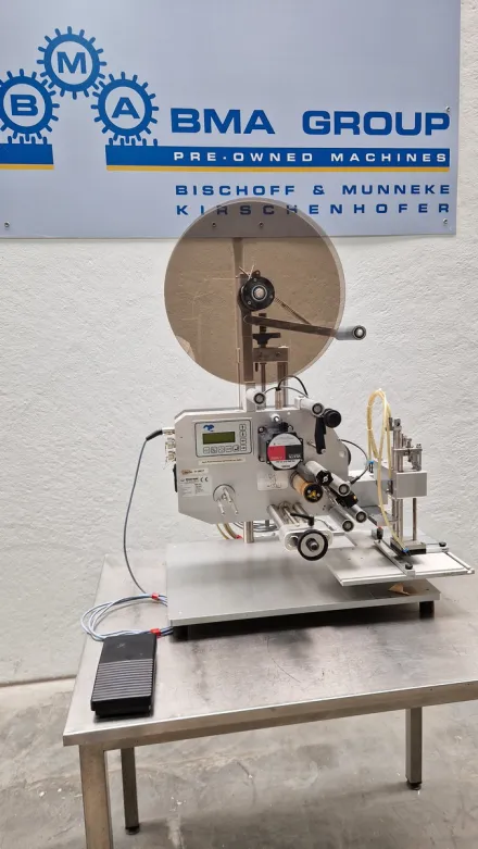 Multivac MR143 Etikettiermaschine Tamper-Evident Deckellasche – RESALE