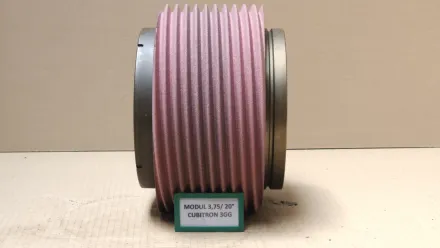 Reishauer Rz 400 / 800 / 1000 Modul 3,75 EW 20° 3GG rot Schleifscheibenflansch – RESALE