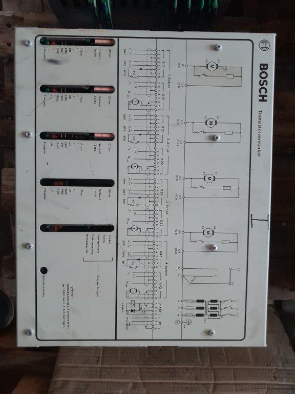 BOSCH / DECKEL Transistorverstaerker DIALOG 4 Elektronik / SPS-Steuerungen