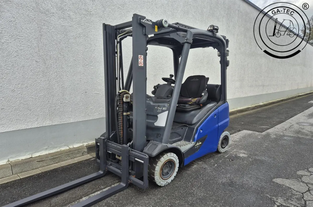 Linde H16T Treibgasstapler