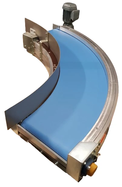 Transnorm 90°-600-400-IR1000 Gurtkurvenförderer Gurtkurve links – RESALE