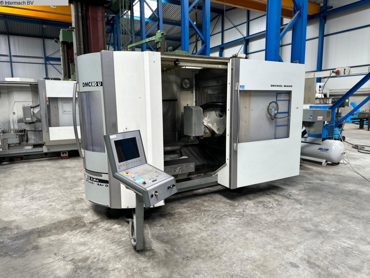 Deckel Maho DMC80 U hi-dyn Bearbeitungszentrum - Vertikal