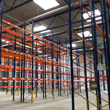 Slp Palettenregal - ca. 9x18,5x1,1m - 12 Tonnen – RESALE