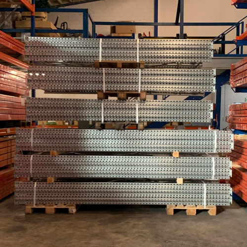 Schwerlastregal - 3t Palettenregal - 3.000x14.100x1.100mm